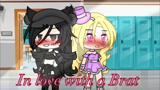 In Love with a Brat/ GLMM Warning ⚠️ Cringe and a lot of kissing ⚠️ lesbian Story