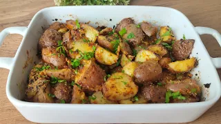 I have never eaten anything so delicious!  Easy and economical potato recipe