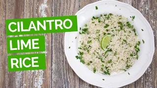 Cilantro Lime Rice with Avocado Oil