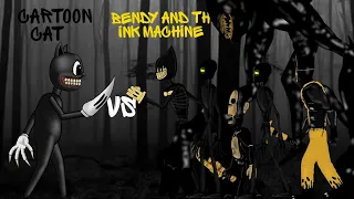 Bendy And The Ink Machine Vs Cartoon Cat (Dc2 Animation)