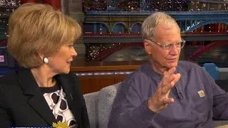Jane Pauley gets candid with David Letterman