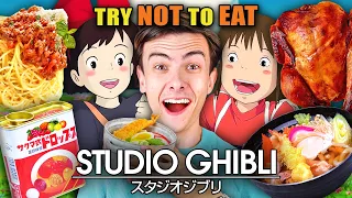 Try Not To Eat - Studio Ghibli PART 2! (Spirited Away, Kiki's Delivery Service, Porco Rosso)