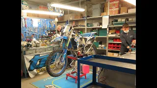 TM Racing Factory Tour - Part 3 (of 5) (Parts, Engineering, Engine Mapping)