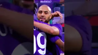 ‎سفيان أمرابط‬⁩ يقطع الكرة من نصف الملعب ويصنع الهدف الرابع لفريقه 🔥