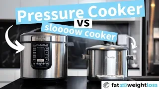 5 reasons why PRESSURE cookers are better than SLOW cookers