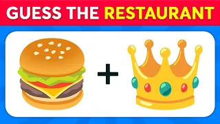 Guess the FAST FOOD Place by Emoji 🍔🥤 Quiz Galaxy