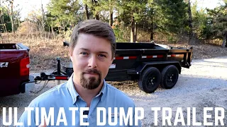 Ultimate Dump Trailer - MAXXD 6x12 + Trailer Buying Tips (Hauling Firewood, Rock, & Round Bales)