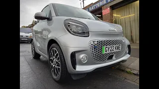 Smart Fortwo 2022 (22 reg)  17.6kWh Prime Exclusive Auto 2dr (22kW Charger)