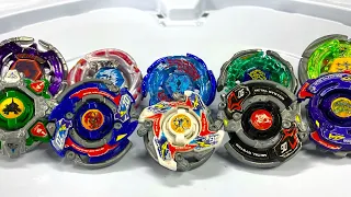 TEAM GAN GAN GALAXY vs BLADEBREAKERS | CROSSGEN | Beyblade Metal Fight vs G-Revolution | MFB vs HMS