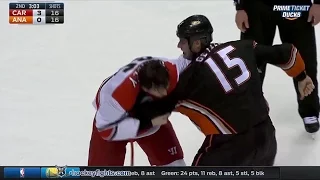 Ron Hainsey vs Ryan Getzlaf Dec 11, 2015