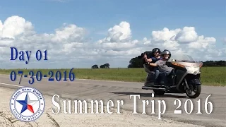 Summer Trip 2016 Vlog Day 1: Turkey, Quitaque, Caprock, Amarillo, Big Texan - 07-30-2016