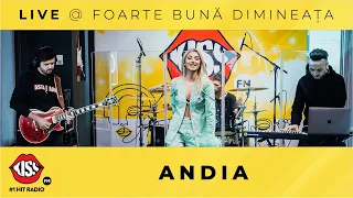 Andia - Anotimpuri. Live @KISS FM