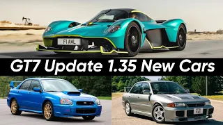 Gran Turismo 7: Update 1.35 New Cars