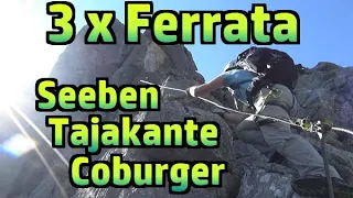 3*Ferrata: Seebenklettersteig, Tajakante und Coburger Klettersteig  №261