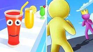 Juice Run Vs Giant Rush 🧿🧿🧿Big Max Hack Levels Walkthrough Gameplay KYT43