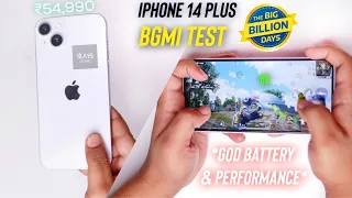 iPhone 14 Plus PUBG Test in 2023 With FPS METER -BATTERY+PERFORMANCE = BEST COMBO