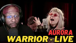 AURORA - WARRIOR [LIVE PERFORMANCE] | ETHEREAL VOCALS AND POWERFUL LYRICS | REACTION & REVIEW