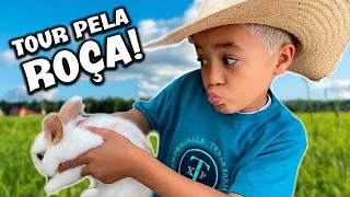 TOUR PELA MINHA ROÇA (MINI AGROBOY) - PARTE 1 | ISAAC AMENDOIM