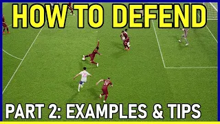 eFootball 2022 Tutorial - How To Defend Part 2: Examples And Tips