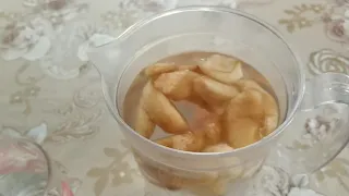Приготовление минусовой "живой" воды из яблок