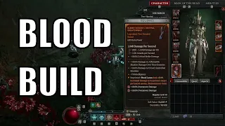 Diablo 4: lvl 50 Necromancer with Blood Lance - Blood Build at Tier 3