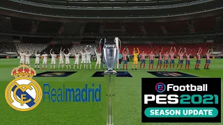 MASTER LEAGUE PES 2021 | REAL MADRID COACH FIRST MATCH