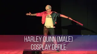 Harley Quinn (Male) - Suicide Squad Cosplay Defile at Animania 2016