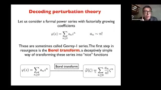 Resurgence and quantum topology - Marcos Marino