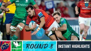 Munster v Connacht | Instant Highlights | Round 8 | URC 2022/23