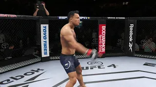 hardest ever ufc 4 kick ko