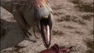 Mapusaurus gang Vs. Argentinosaurus | Planet Dinosaur | BBC Earth