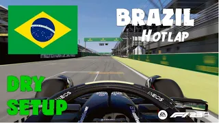 F1 23 BRAZIL HOTLAP + SETUP - [1:08.413] - NO ASSISTS