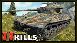 Somua SM - 11 Kills - 1 vs 4 - World of Tanks 1.0 Gameplay