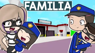 Adopté Mi Propia Familia de POLICÍAS y LADRONES en Brookhaven Roblox