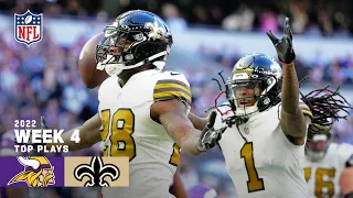 New Orleans Saints Top Plays vs. Minnesota Vikings | 2022 Regular Season Week 4