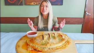 Caliendo's Giant "Wise Guy" Calzone Challenge