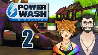 Clean the Playground & the Bungalow! ~PowerWash Simulator: Career Mode~ (Co-op w/ Fyndir)