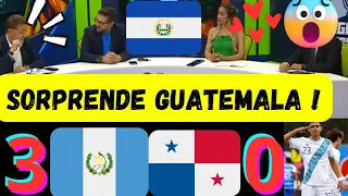 SALVADOREÑOS ENLOQUECEN X GUATEMALA !! CAMPEONES DE UNCAF SUB 20 PANAMA VS GUATEMALA ! |REACCION