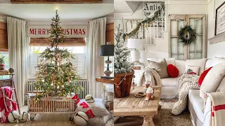 Cottage Christmas Home Tour 🎄5 Minutes of Cozy Christmas Inspiration