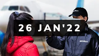 30 Sec News Bulletin | 26th January 2022 | Latest Travel News