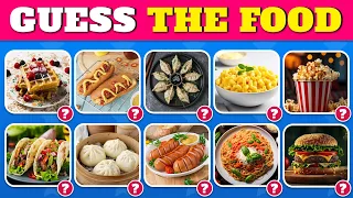 Can You Guess The FOOD By by Picture...? 🍕🍔 | Quiz Rainbow