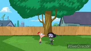 Phineas Flynn Meets Violet Sabrewing