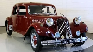 Citroen Traction Avant 11CV 1953 - VIDEO - www.ERclassics.com