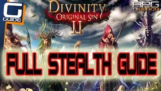 DIVINITY OS 2 - Complete Stealth Guide (How to backstab, initiate from stealth, critical hits)