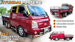 Hyundai Porter Converted to Single Tire D4BH Engine | Land Travel Davao to Palawan