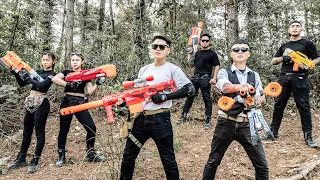 LTT Nerf War : SEAL X Warriors Team Nerf Guns Attack Criminal Mafia Boss Pro Disastrous Gang War