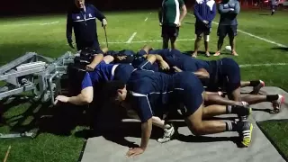 Silver Fern Sports pneumatic scrum machine demo video 1 ScrumDoctor