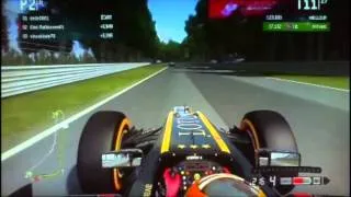 Kimi-Raikkonen01. F1 2013 Onboard Monza. Race.