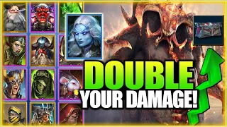 🔥USE THIS BUILD🔥 To DOUBLE Your Clan Boss Damage & Take The Top Chest In Raid Shadow Legends