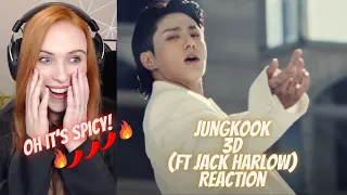 Oh it's SPICY!- Reacting to Jung Kook '3D' ft Jack Harlow! (M/V, Live & Choreography Video)